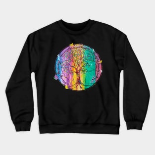 A Tree of Life Meaning Crewneck Sweatshirt